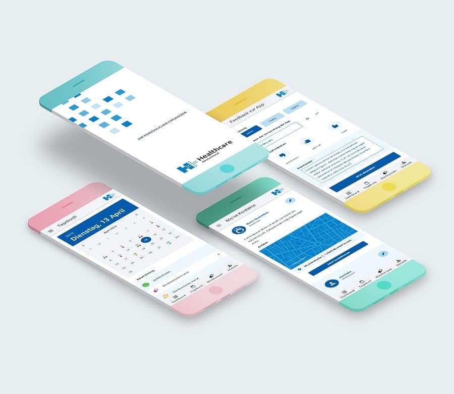 App-Konzept Healthcare Deutschland
